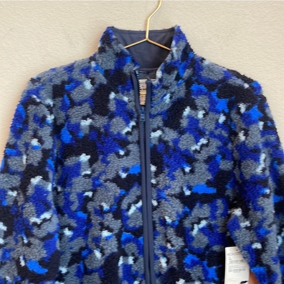 NWT Nordstrom x Christina Martinez High Pile Camo Fleece Jacket Size Small - Picture 3 of 8